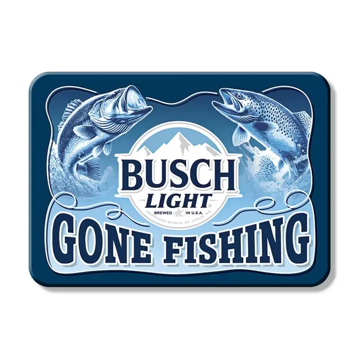 Busch Light Gone Fishing Magnet