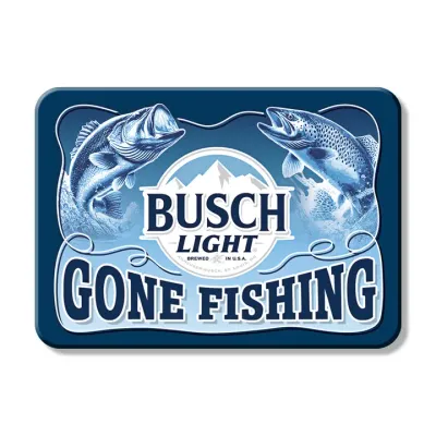 Busch Light Gone Fishing Magnet