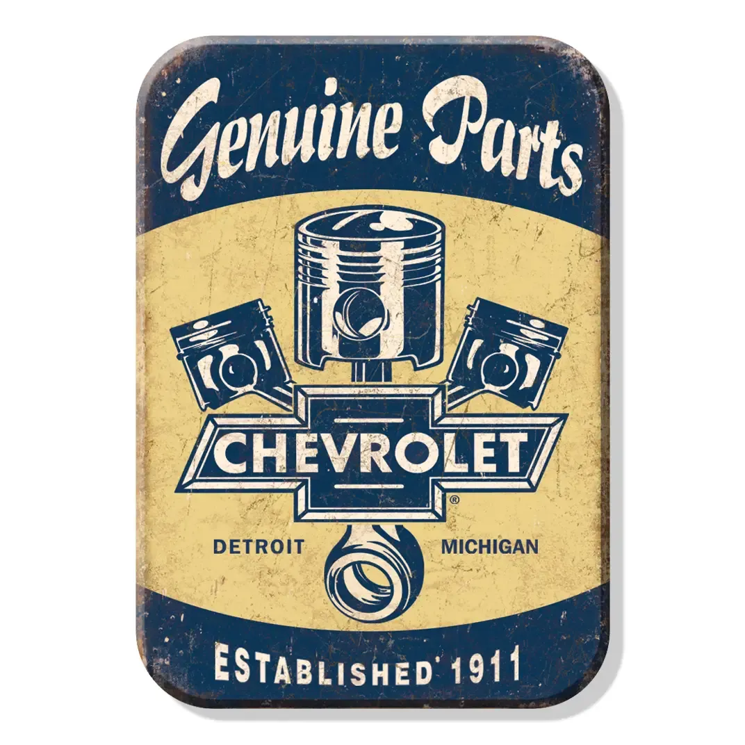 Chevy Pistons Magnet