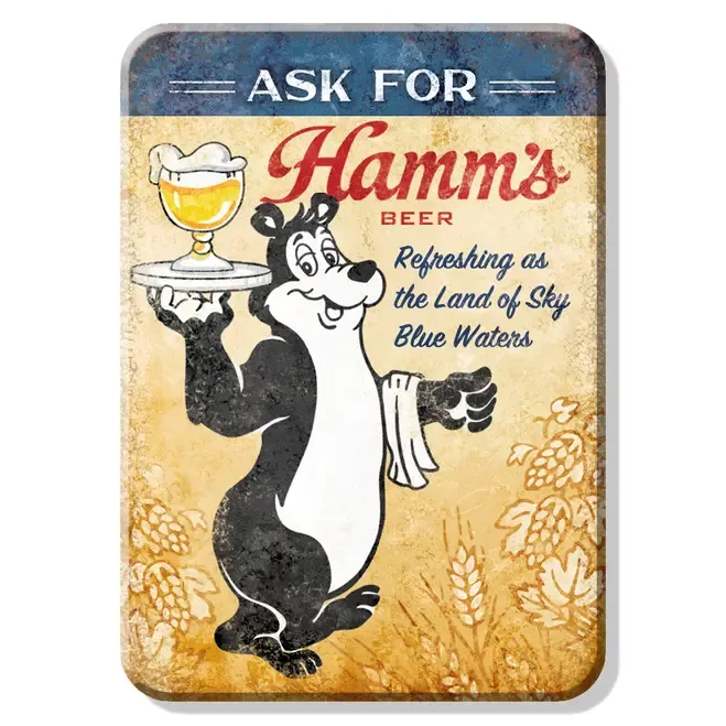 Hamm's Bear Magnet