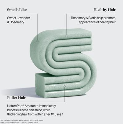 Rosemary &amp; Biotin Volumizing Shampoo Bar
