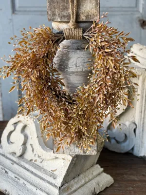 15" Ambermist Sage Hanging Wreath
