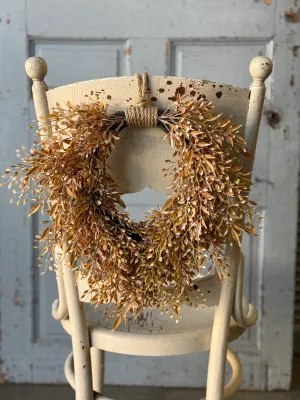 15" Ambermist Sage Hanging Wreath