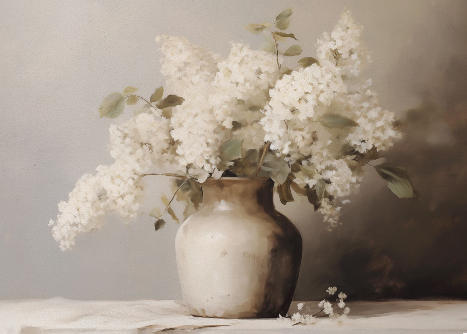 Hydrangeas Painting