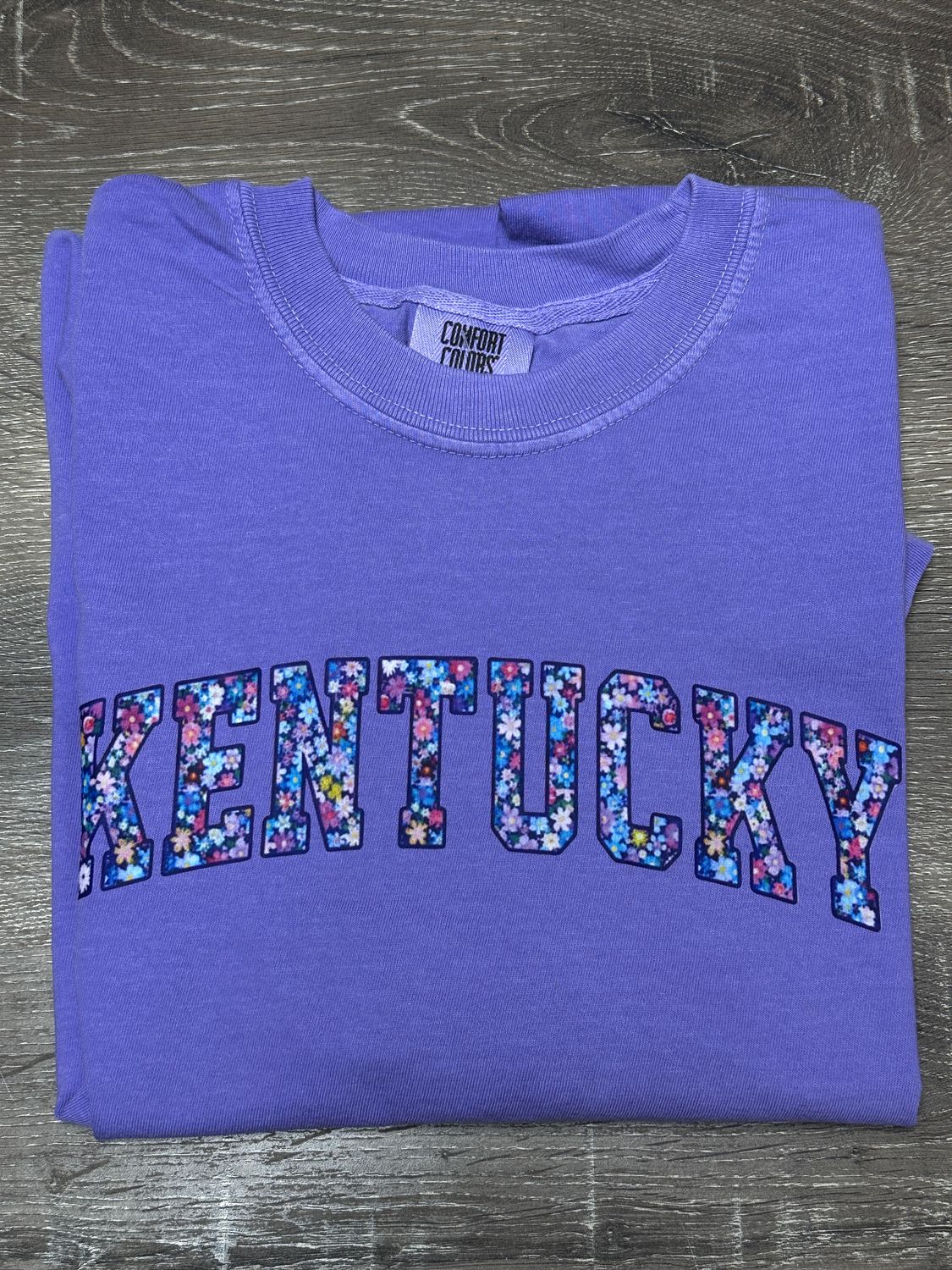 KY Letters Tee-Violet
