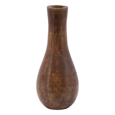 Dark Mango Wood Vase