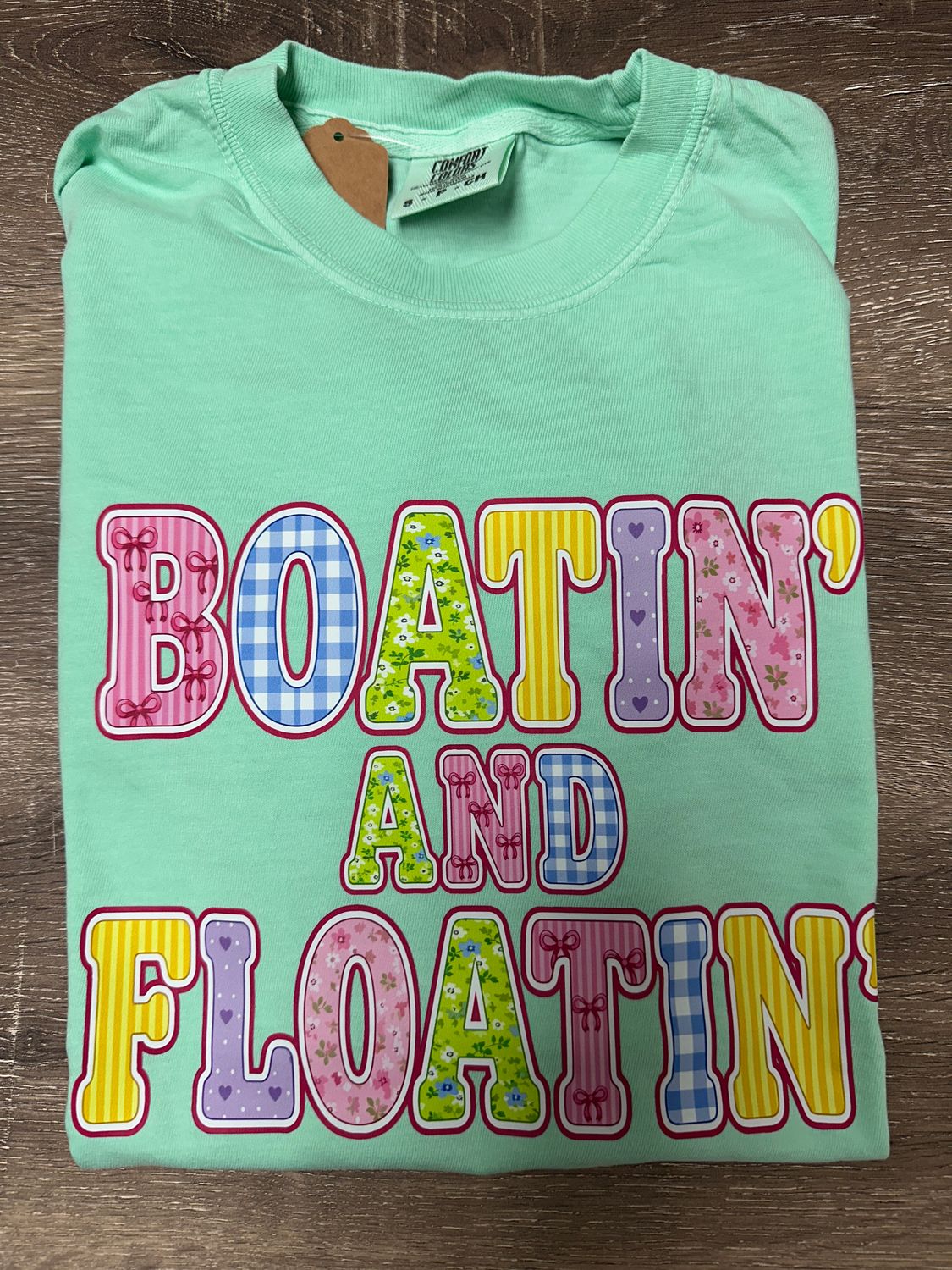 Boatin &amp; Floatin Tee-Island Reef