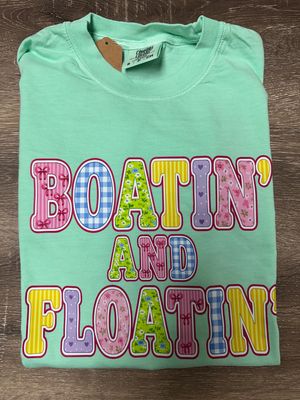 Boatin &amp; Floatin Tee-Island Reef
