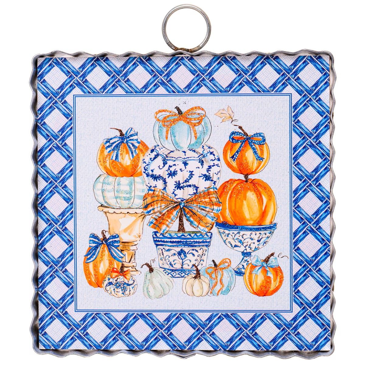 Blue Pumpkin Topiary Mini Gallery