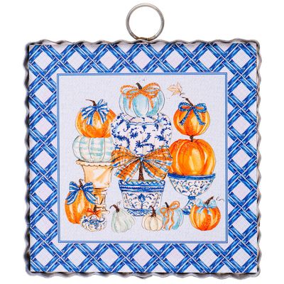 Blue Pumpkin Topiary Mini Gallery