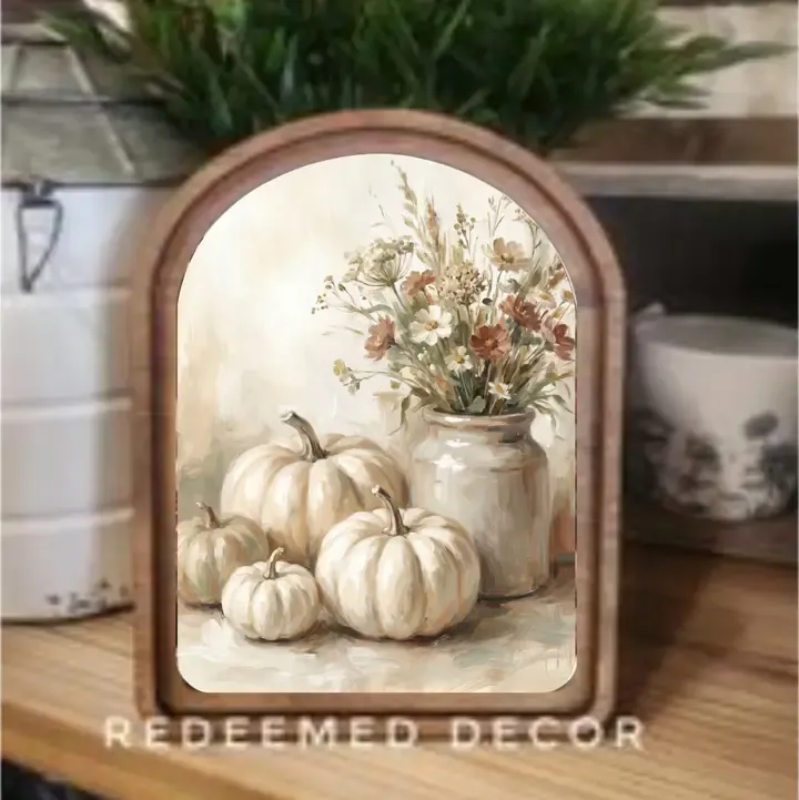 Cream Pumpkins