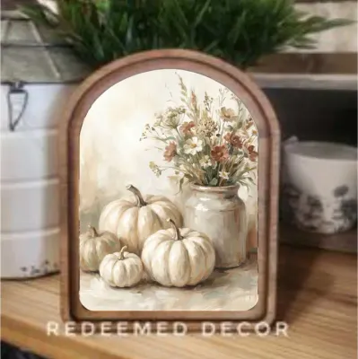 Cream Pumpkins
