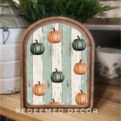Stripe Pumpkin Pattern