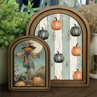 Stripe Pumpkin Pattern
