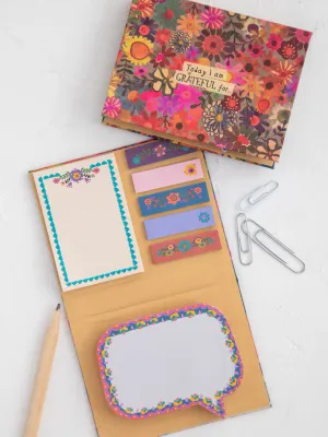 Sticky Notebook-Grateful