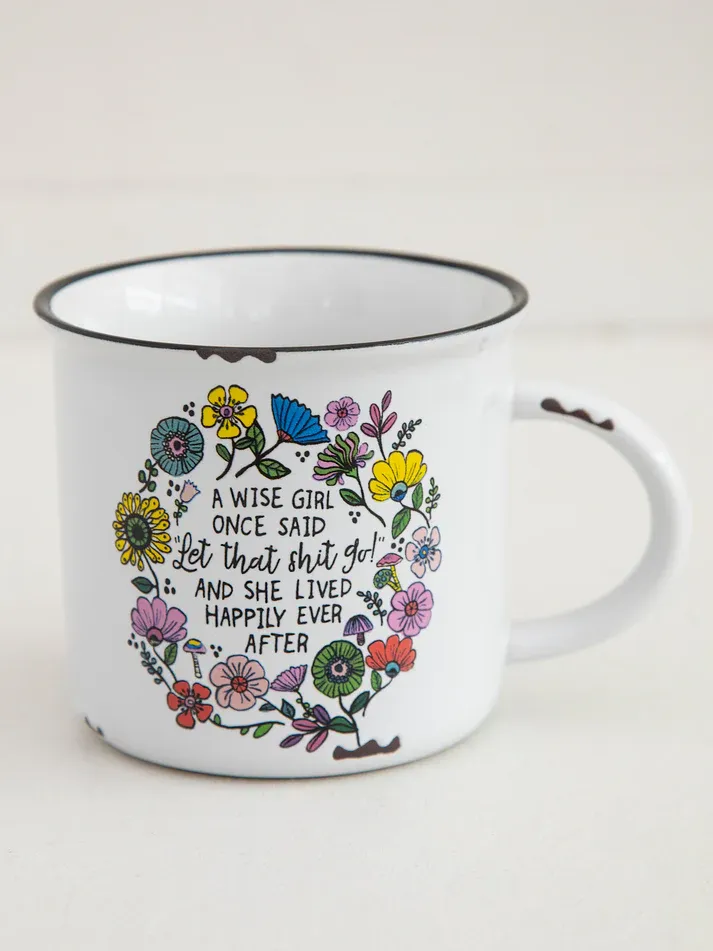 Camp Coffee Mug-Wise Girl