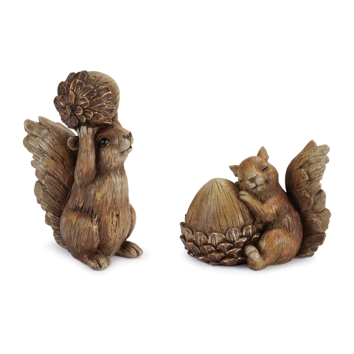 Squirrels with Acorns