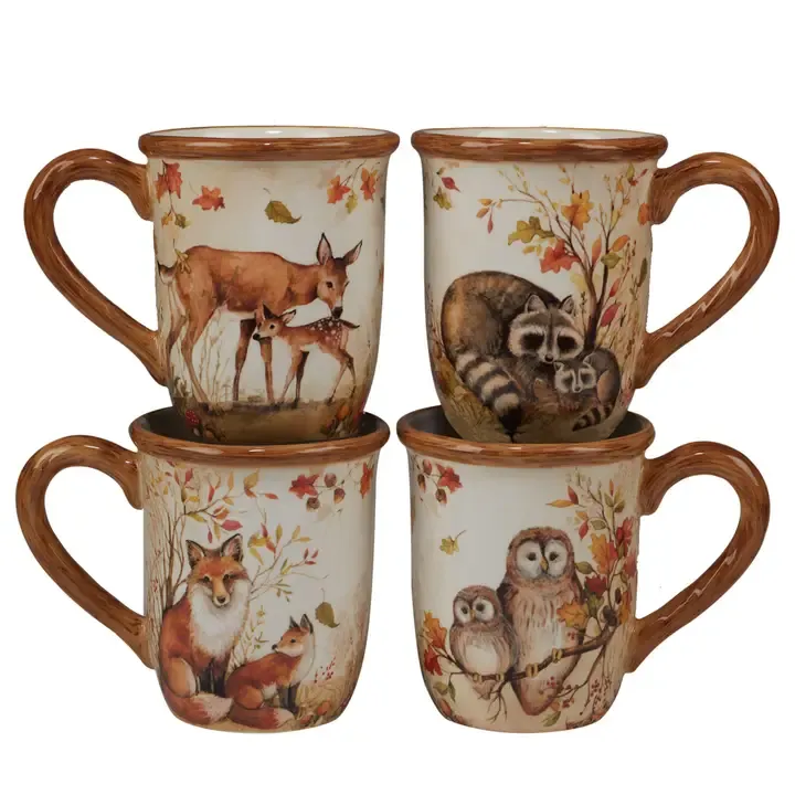 Pine Forest Fall Mugs