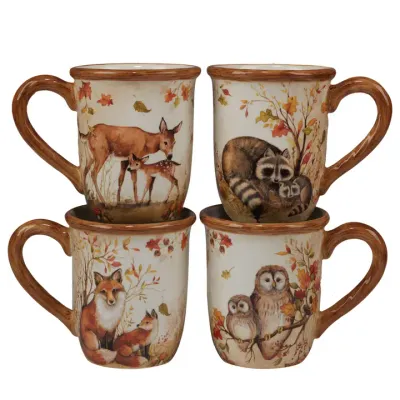 Pine Forest Fall Mugs