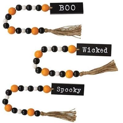 Halloween Bead Garlands