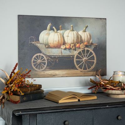 Pumpkin Wagon Print