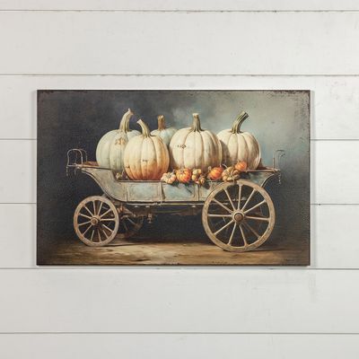 Pumpkin Wagon Print