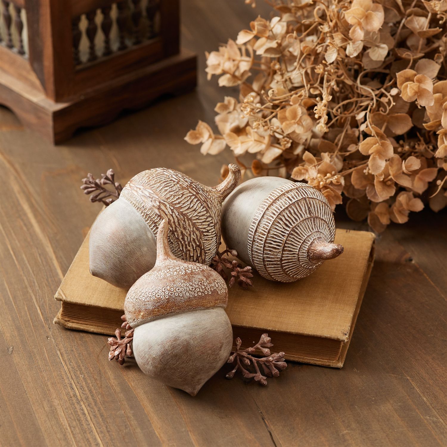 Whitewashed Acorns