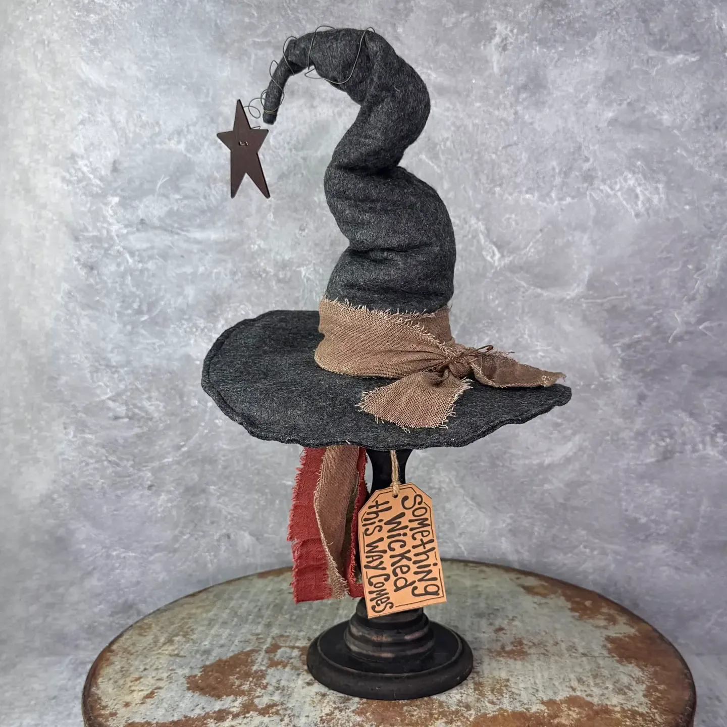 Witch Hat on Spindle