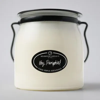 16oz Butter Jar Hey, Pumpkin!