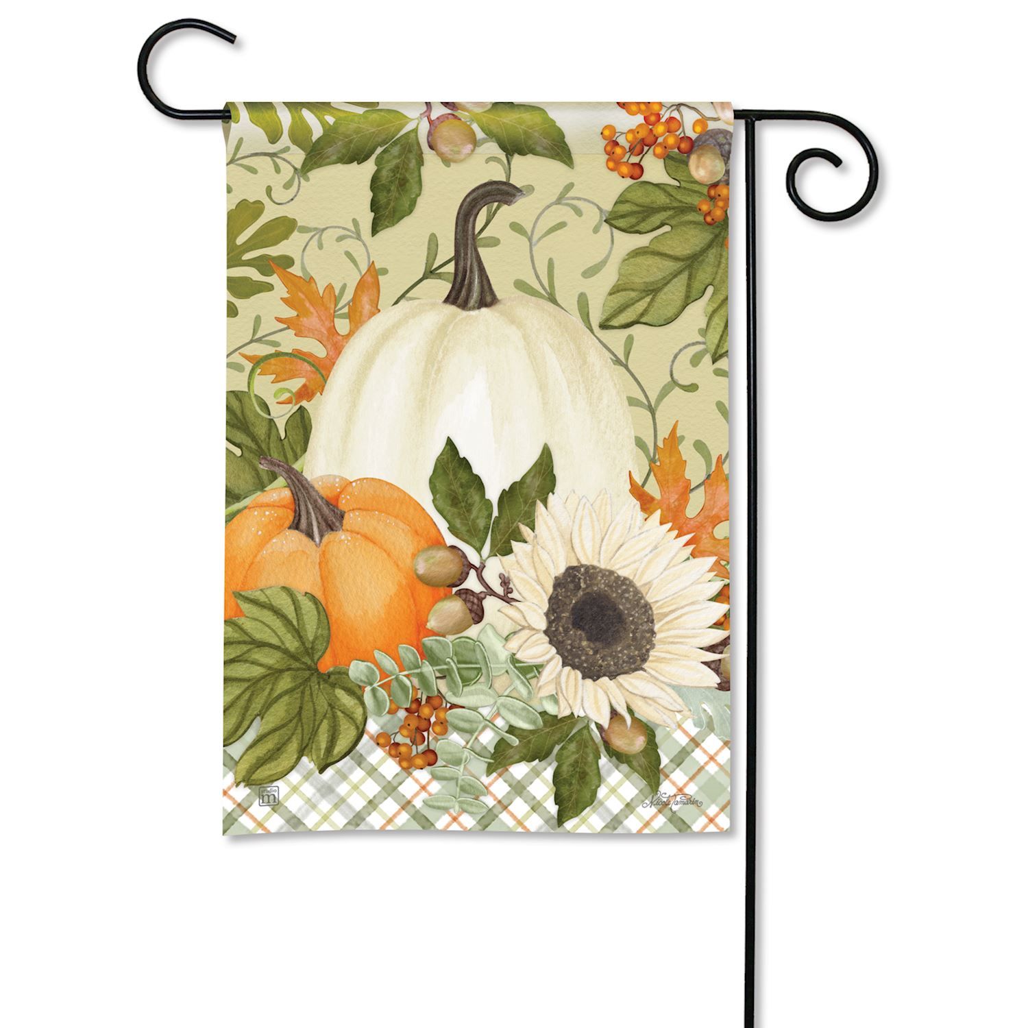 Farmhouse Fall Garden Flag