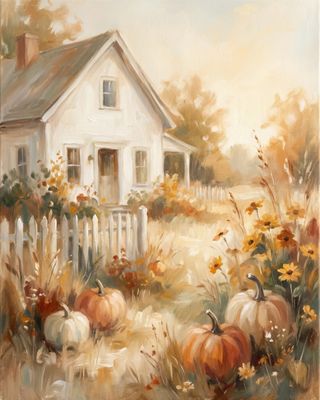 Cozy Autumn Cottage