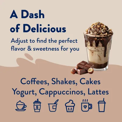 Sugar Free Chocolate Hazelnut Syrup