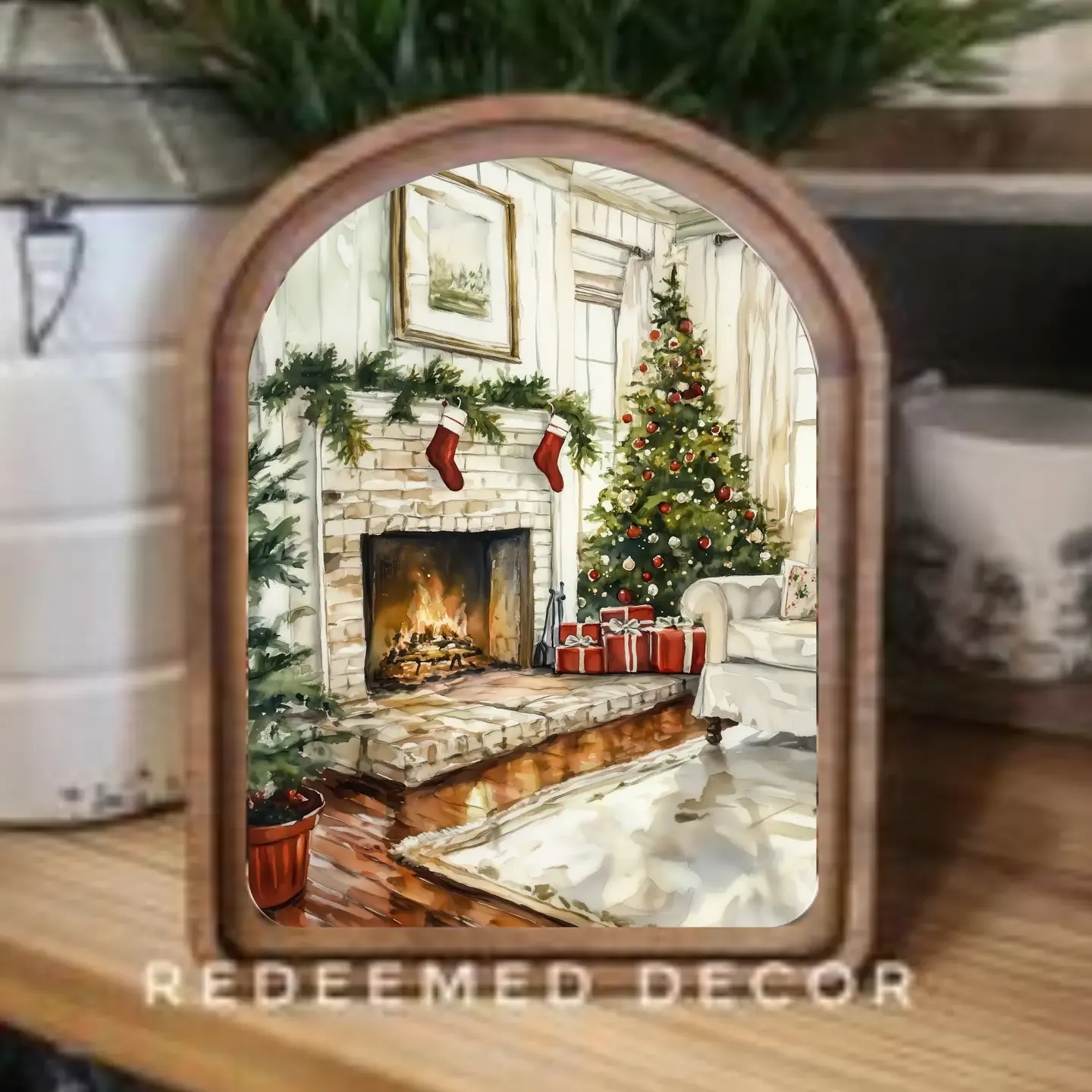 Christmas Fireplace
