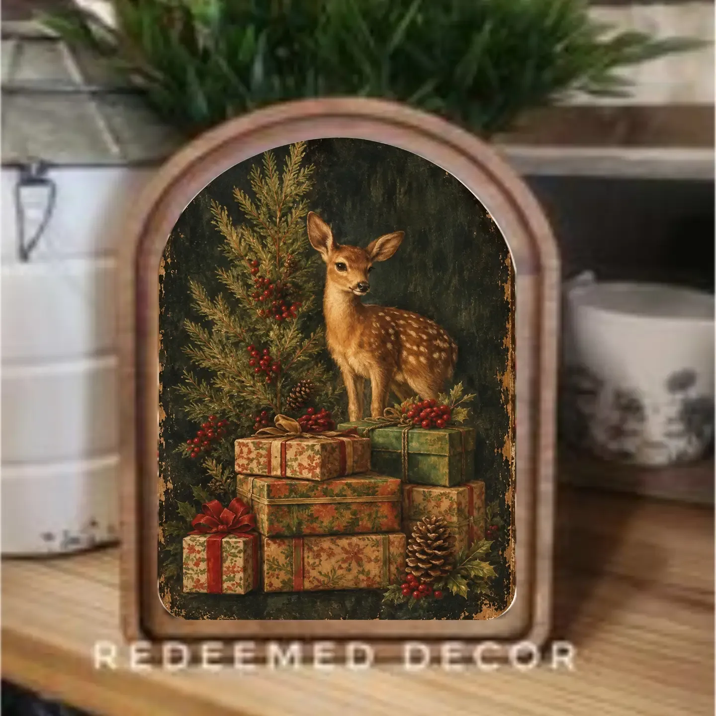 Deer with Gifts