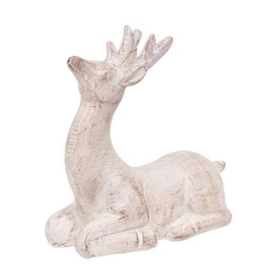 White Distressed Deer