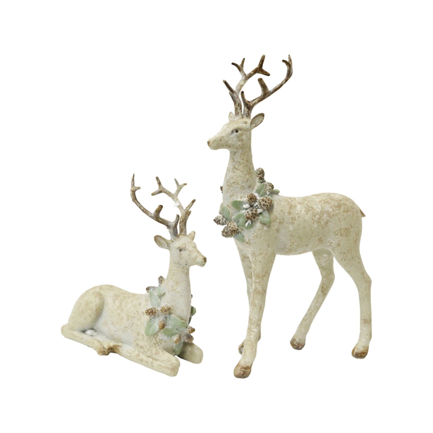 Set of Antique Deer