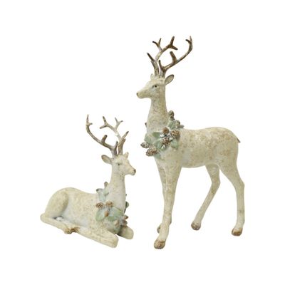 Set of Antique Deer