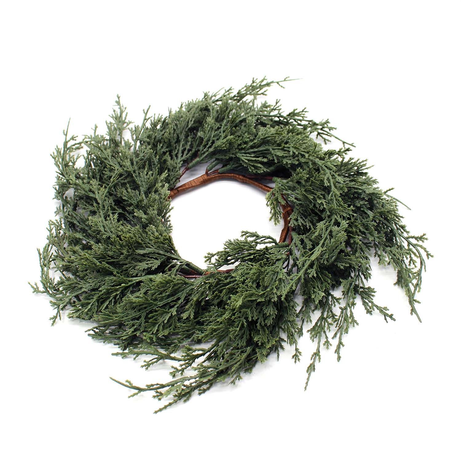 4.5" Juniper Candle Ring