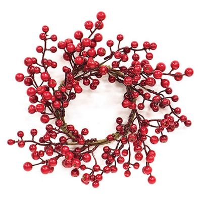 4.5" Winter Gooseberry Candle Ring