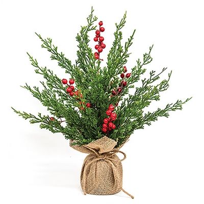18" Soft Touch Cypress Tree