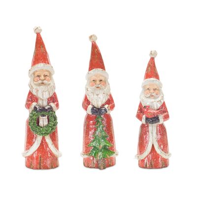 Carved Santas