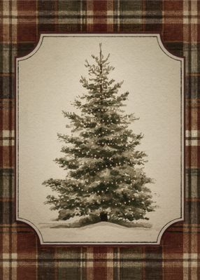 Plaid Christmas Tree