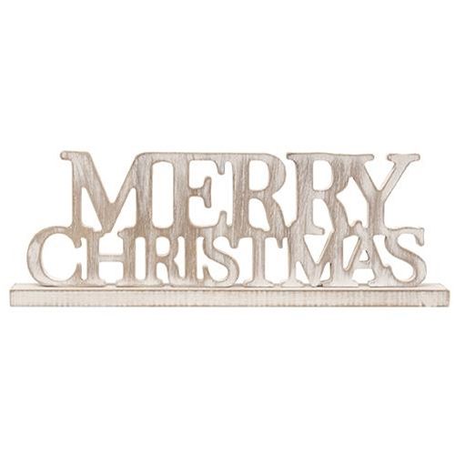 Weathered Wood Merry Christmas
