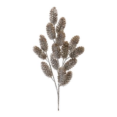 25" Pine Cone Spray