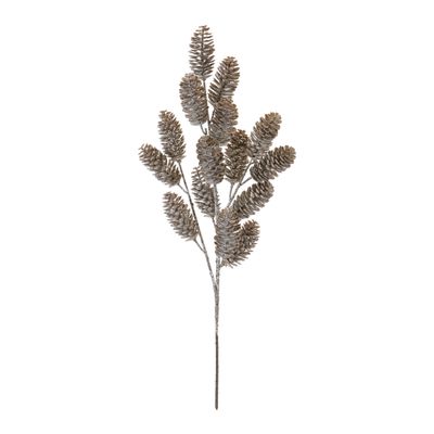 25" Pine Cone Spray