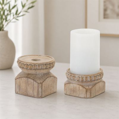 Beaded Candle Holders