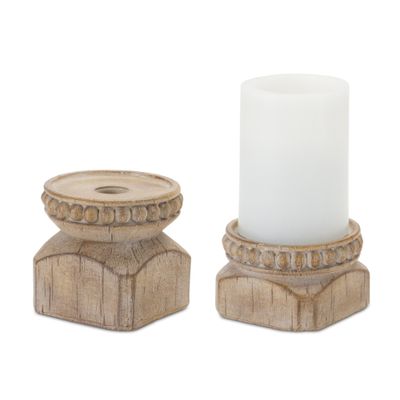 Beaded Candle Holders