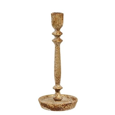 Distressed Gold Taper Holders