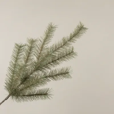 30" Gold Glittered Pine Spray