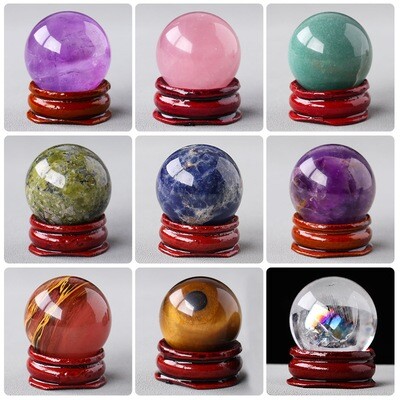 ​Natural Crystal Balls